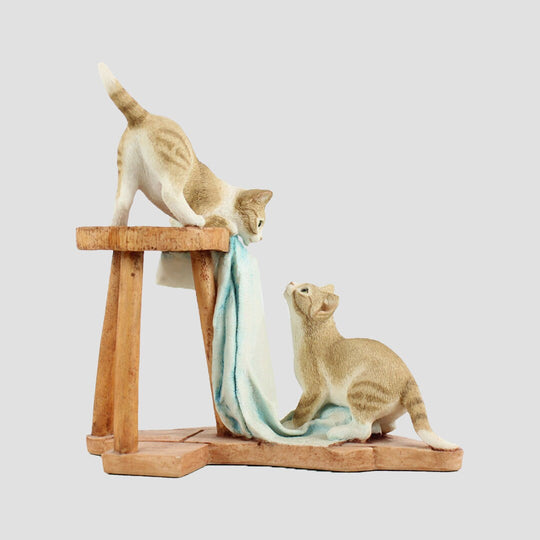 Cats Playing By Sherratt And Simpson