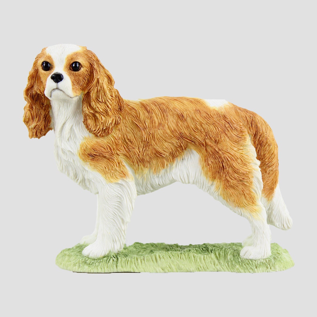 Cavalier King Charles Spaniel Blenheim Border Fine Arts Dogs