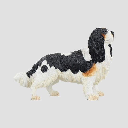 Cavalier King Charles Spaniel Tri Border Fine Arts Dogs