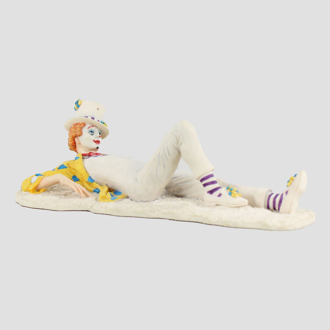 Clown Relaxing Border Fine Arts Characters