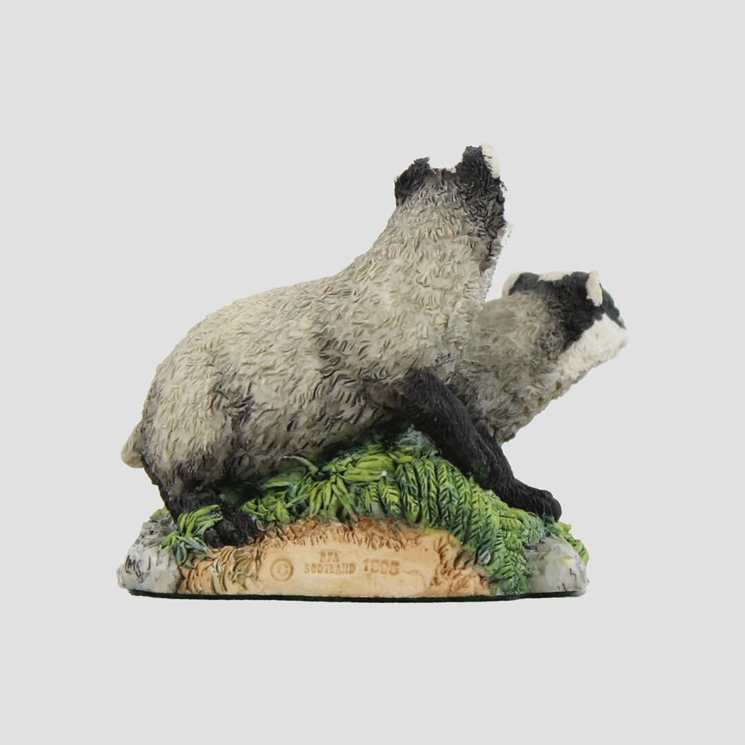 Forest Friends Badgers Border Fine Arts Wildlife