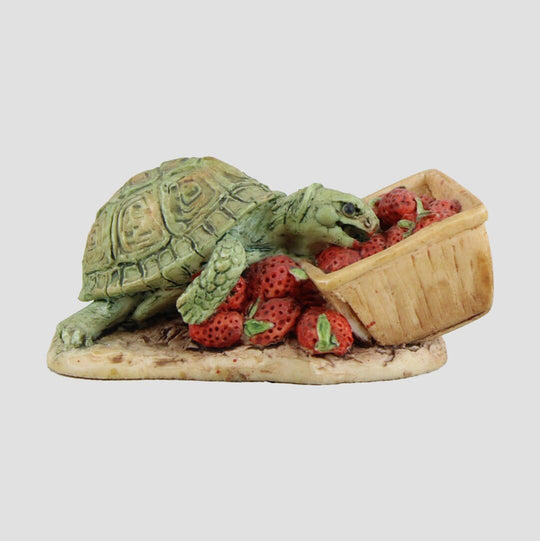 Strawberry Patch Tortoise Lowell Davis Border Fine Arts Characters