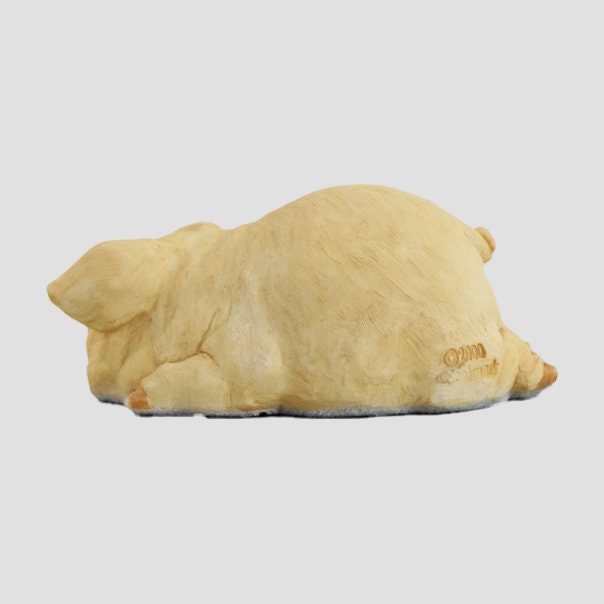 Pig Lying Out Flat Farmyard Model