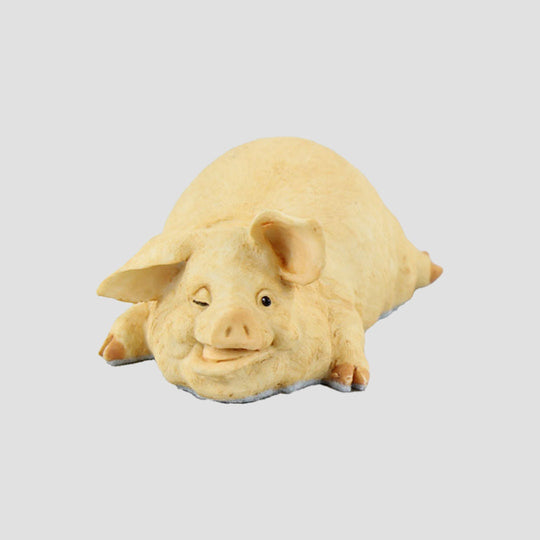 Pig Winking Farmyard Model