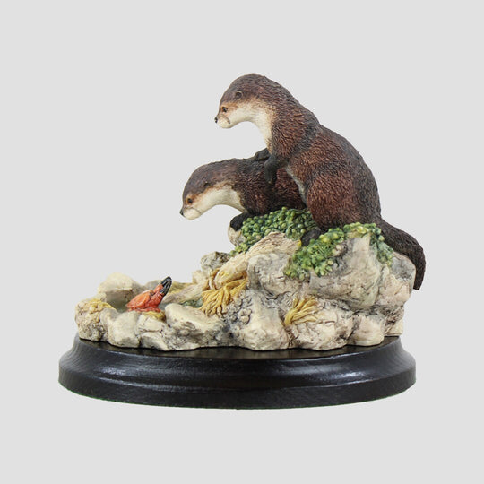 Beachcombers Border Fine Arts Otters