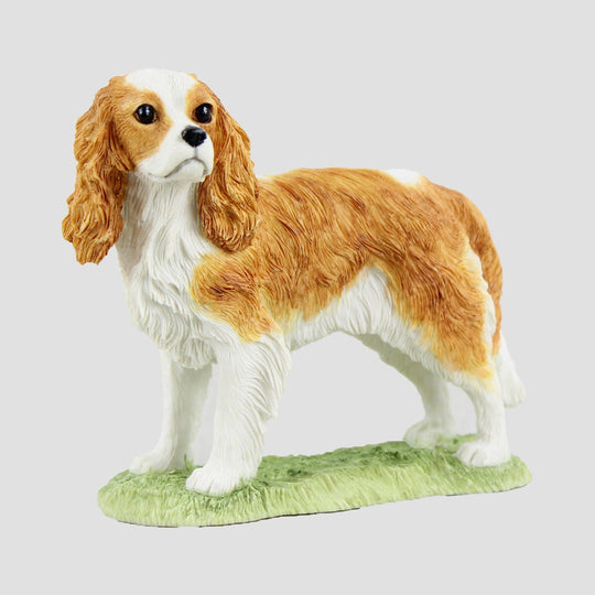 Cavalier King Charles Spaniel Blenheim Border Fine Arts Dogs