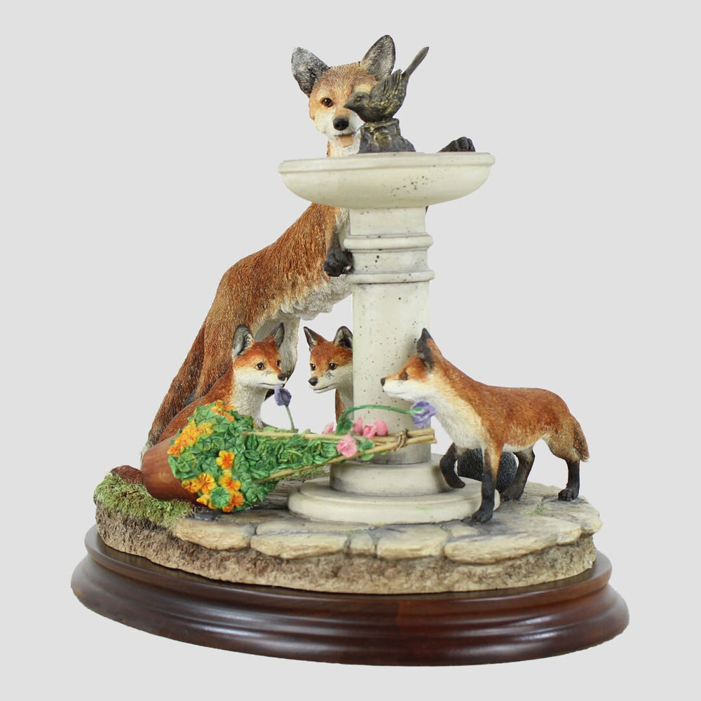 Scenting Fun Border Fine Arts Foxes