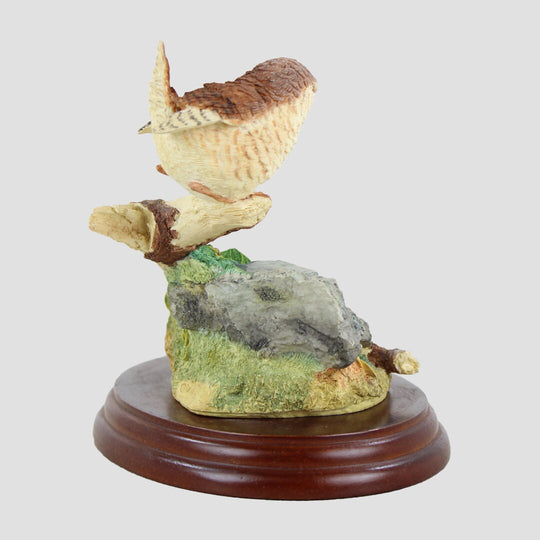 Wren With Diamond Ring Border Fine Arts Birds