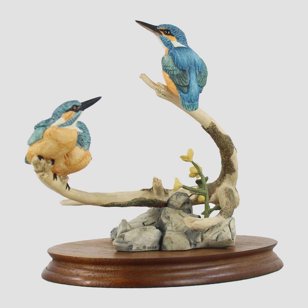 Kingfisher And Young Border Fine Arts Birds