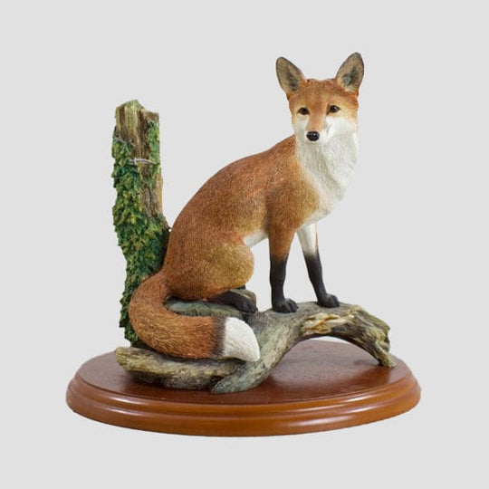 Sitting Safe Border Fine Arts Fox