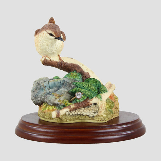 Wren With Diamond Ring Border Fine Arts Birds