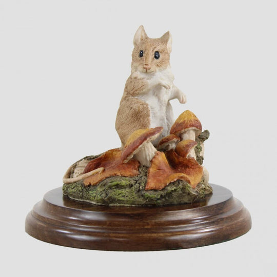 Wood Mouse and Toadstool By Country Artists