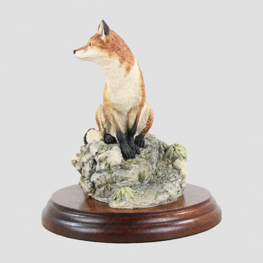 Sitting Fox Border Fine Arts